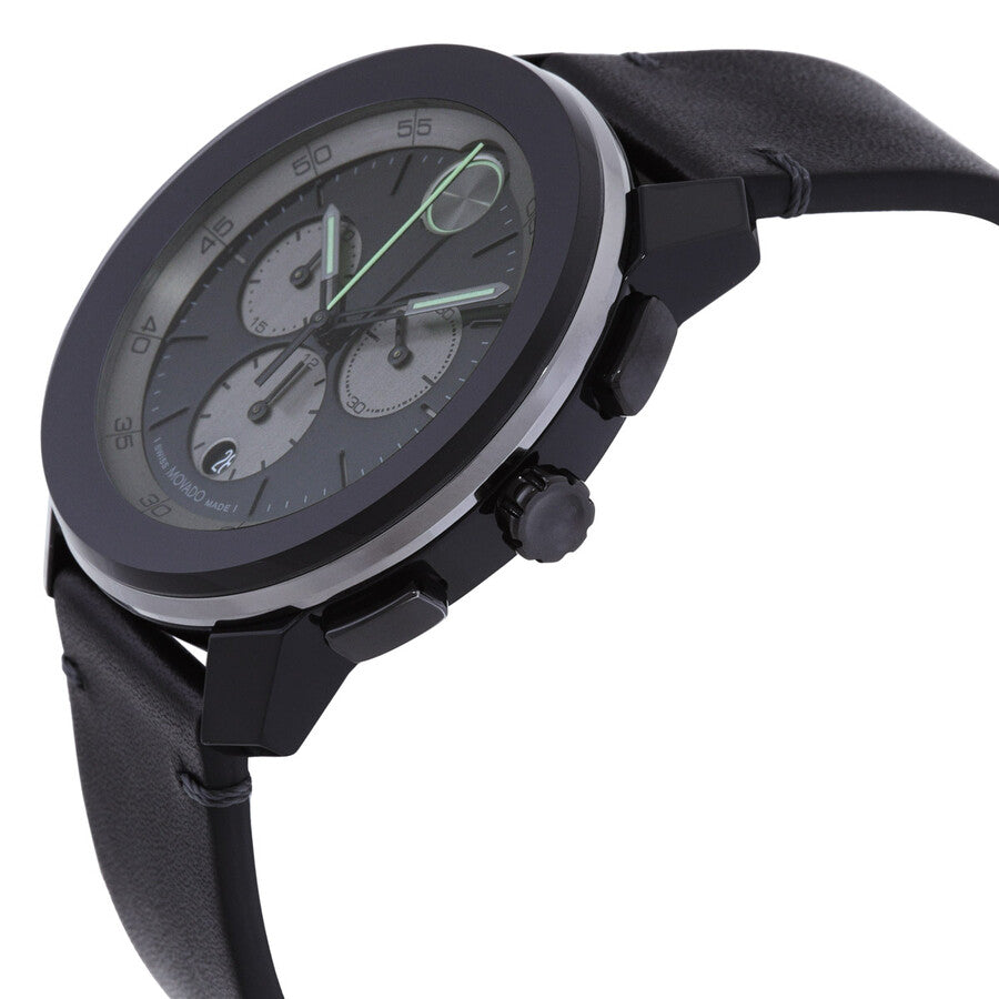 Movado Bold de hombre pulsera de piel – 3601092