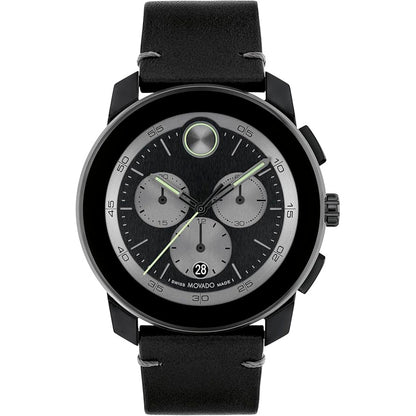 Movado Bold de hombre pulsera de piel – 3601092