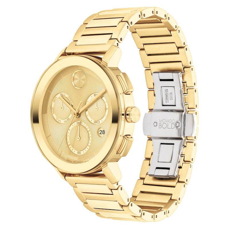 Movado Bold Evolution 2.0 de hombre banda de metal 42 mm – 3601098