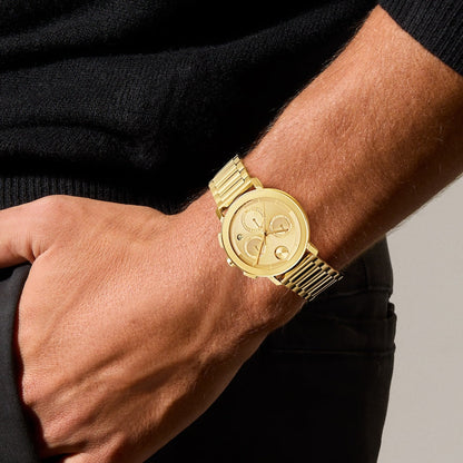 Movado Bold Evolution 2.0 de hombre banda de metal 42 mm – 3601098
