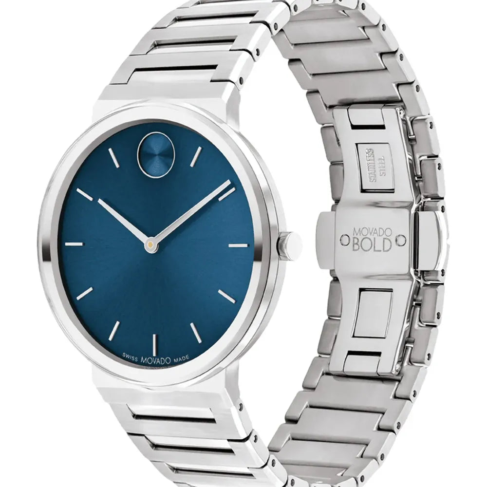 Movado Bold Horizon de hombre correa de metal 40 mm – 3601201