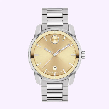 Movado bolda de hombre pulsera de metal – 3601203