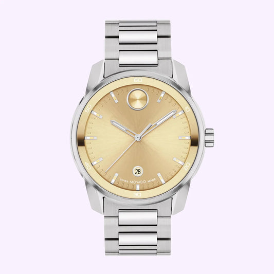 Movado bolda de hombre pulsera de metal – 3601203