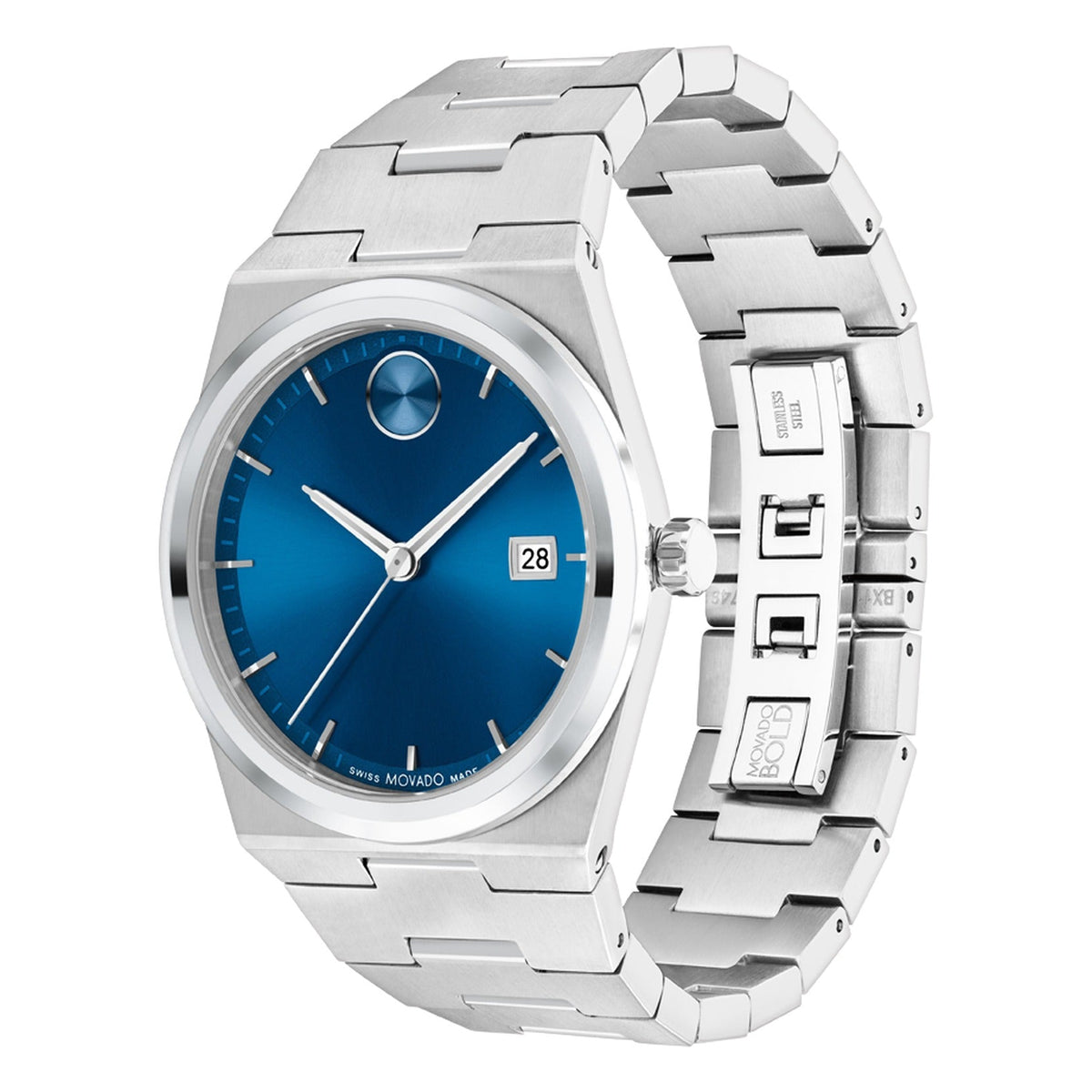 Movado Bold de hombre correa de metal – 3601221