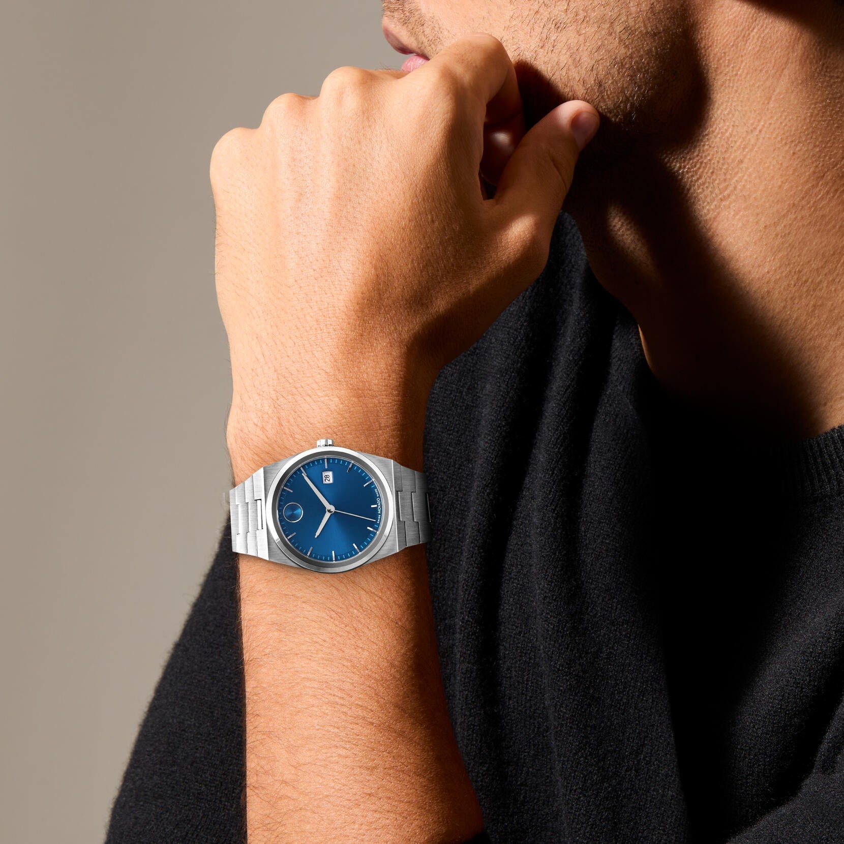Movado Bold de hombre correa de metal – 3601221