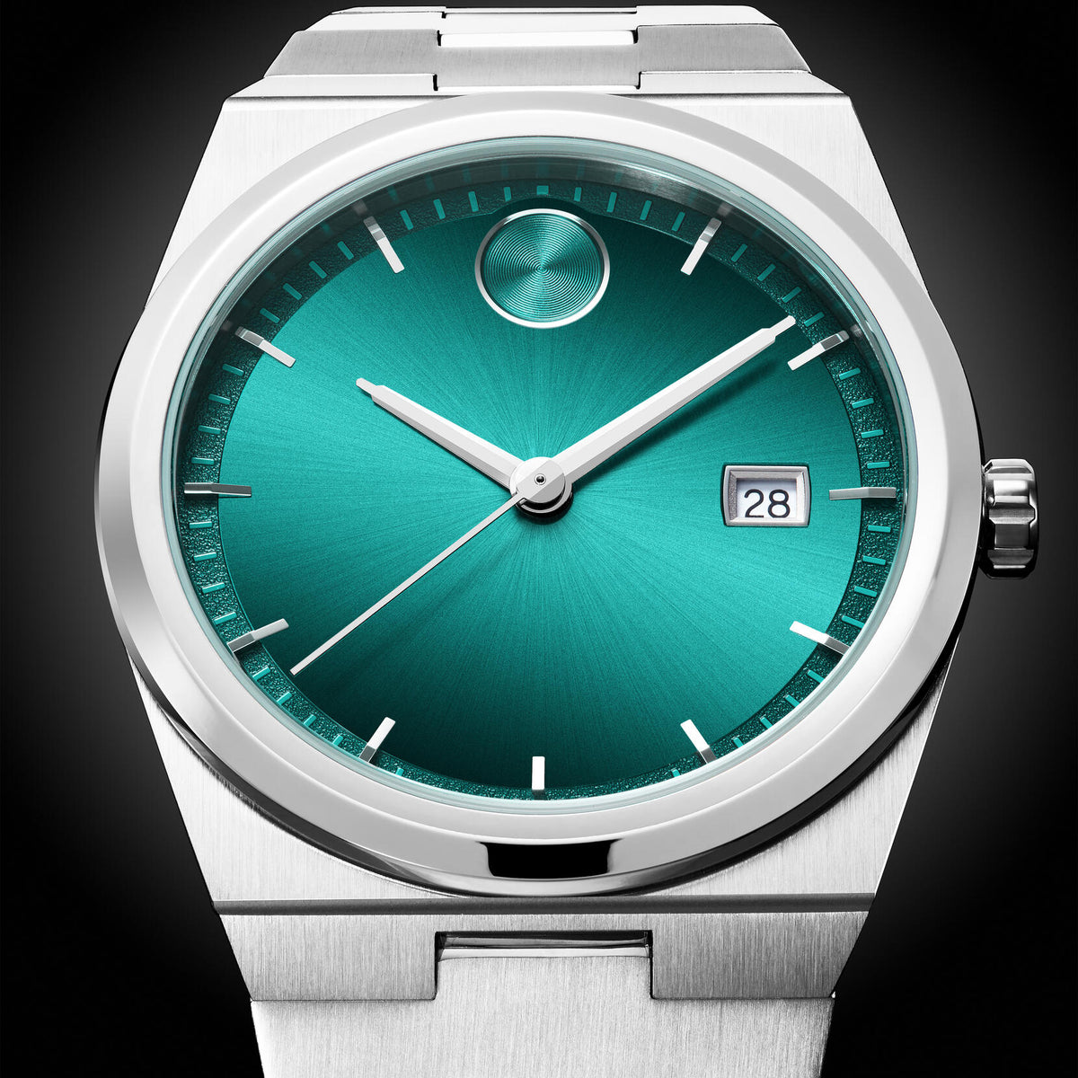 Movado Bold de hombre pulsera de acero inoxidable – 3601222