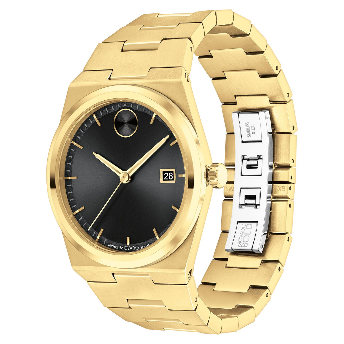 Movado Bold de hombre correa de metal – 3601223
