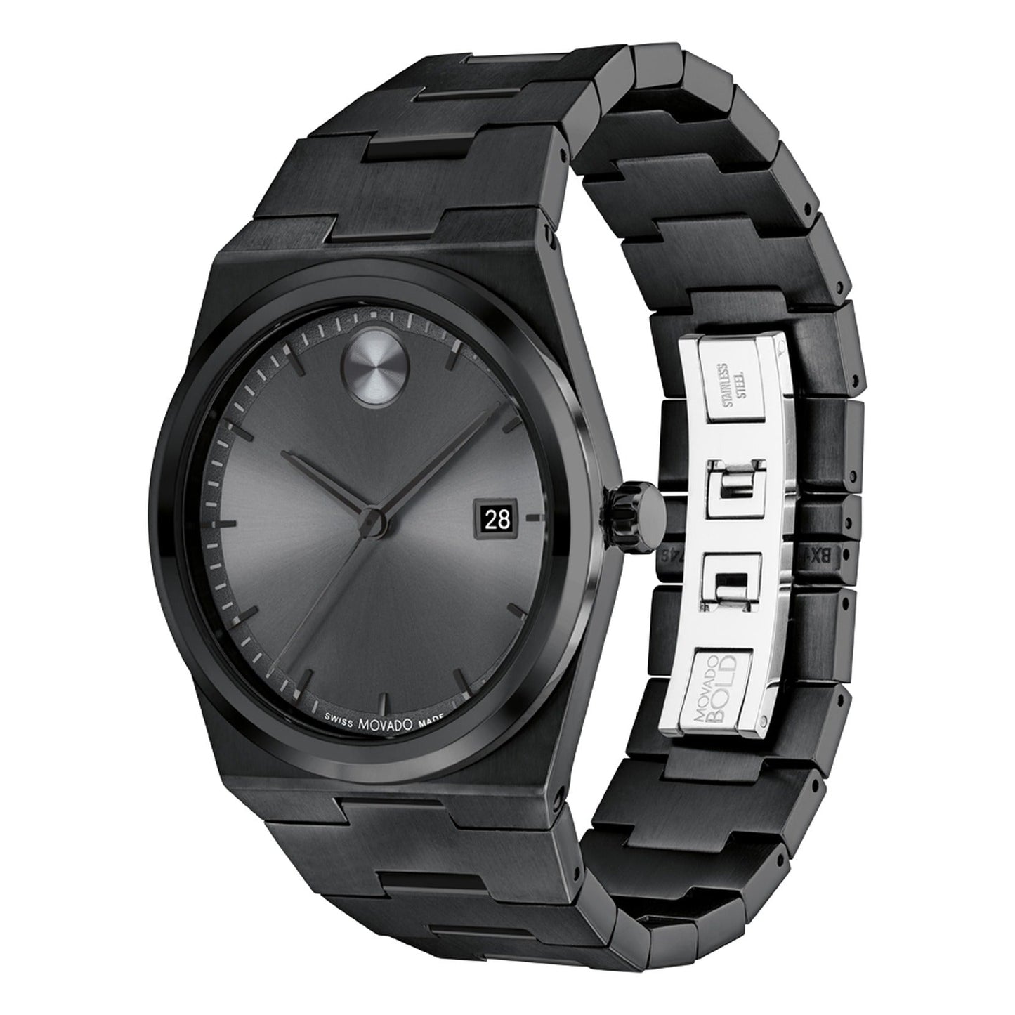 Movado Bold de hombre correa de metal – 3601224
