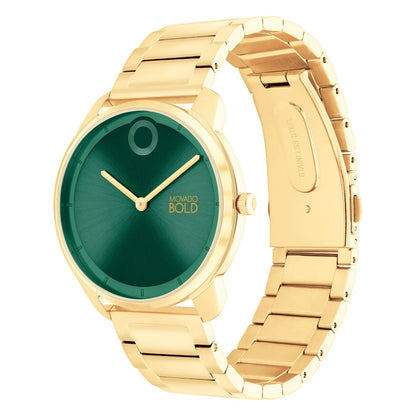 Movado Trend Element de hombre pulsera de metal 40 mm – 3601255
