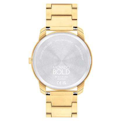 Movado Trend Element de hombre pulsera de metal 40 mm – 3601255