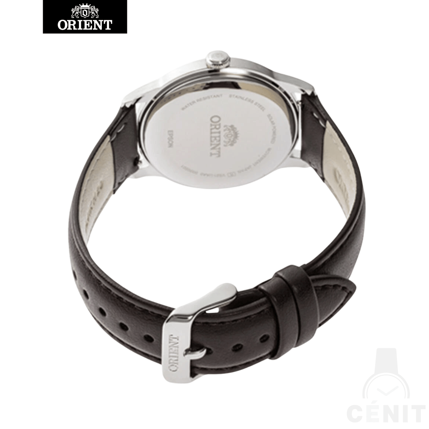 Orient Bambino 38MM Pulsera de Cuero Café Oscuro RA-WK0004L