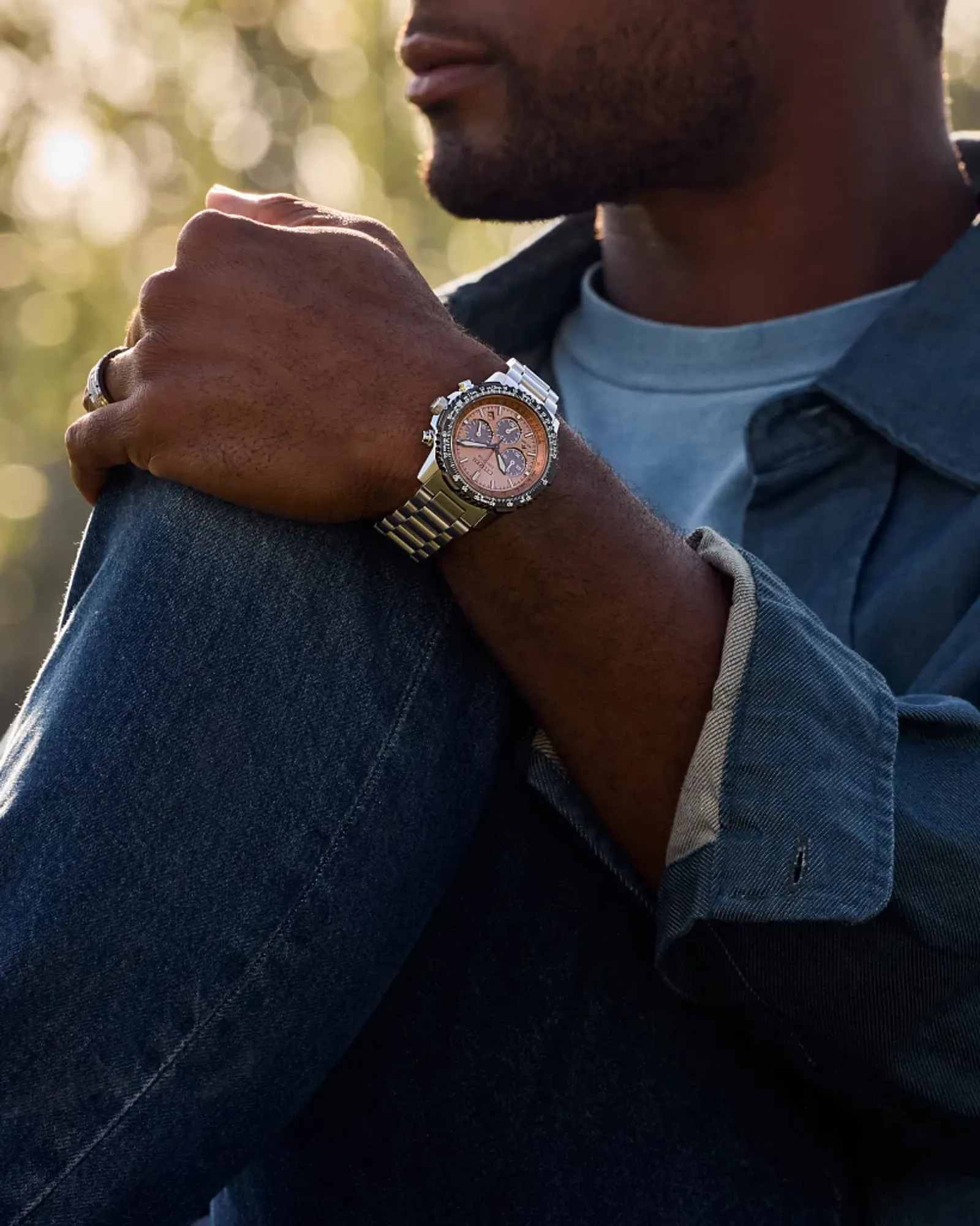 Citizen de hombre correa de metal – CA4664-60X
