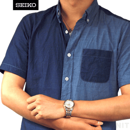 Reloj Seiko 5 Automático 37MM Bitono