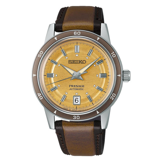 Seiko Presage de hombre correa de cuero – SRPL75J1