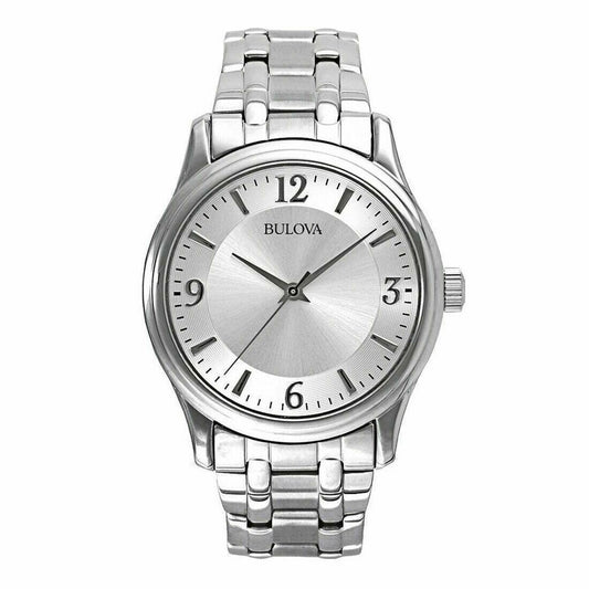 Bulova Classic de caballero banda de metal – 96A000