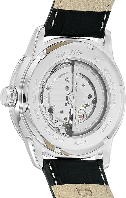 Bulova Sutton de hombre correa de piel 41mm – 96A135