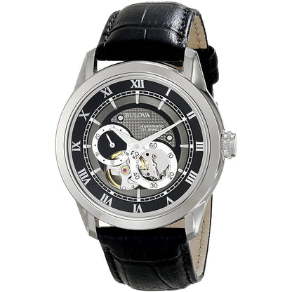 Bulova Sutton de hombre correa de piel 41mm – 96A135