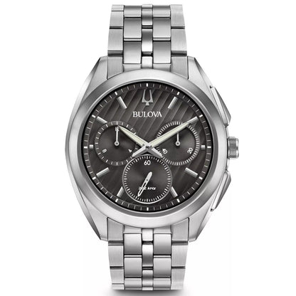 96A186 Reloj Bulova Curv de hombre correa de metal