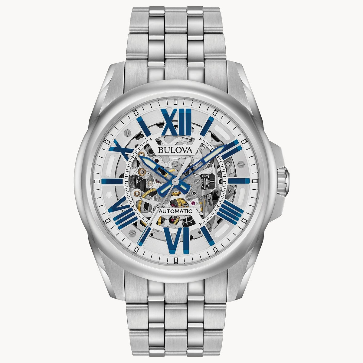 Bulova Sutton de hombre pulsera de metal 43 mm – 96A187