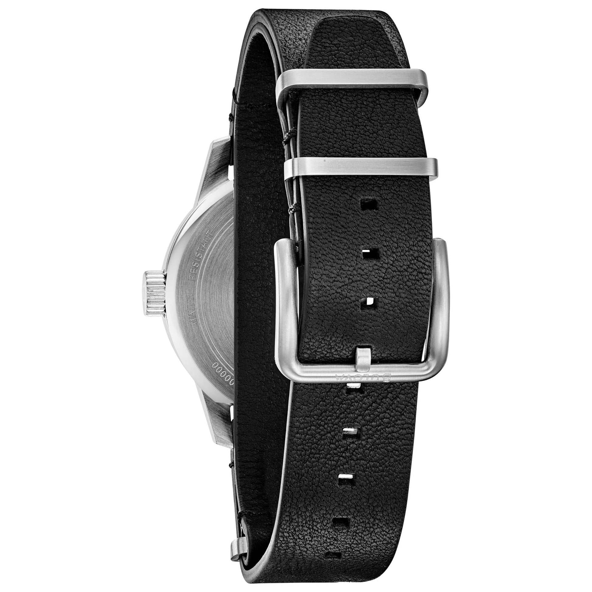 Bulova Military de hombre correa de piel – 96A219