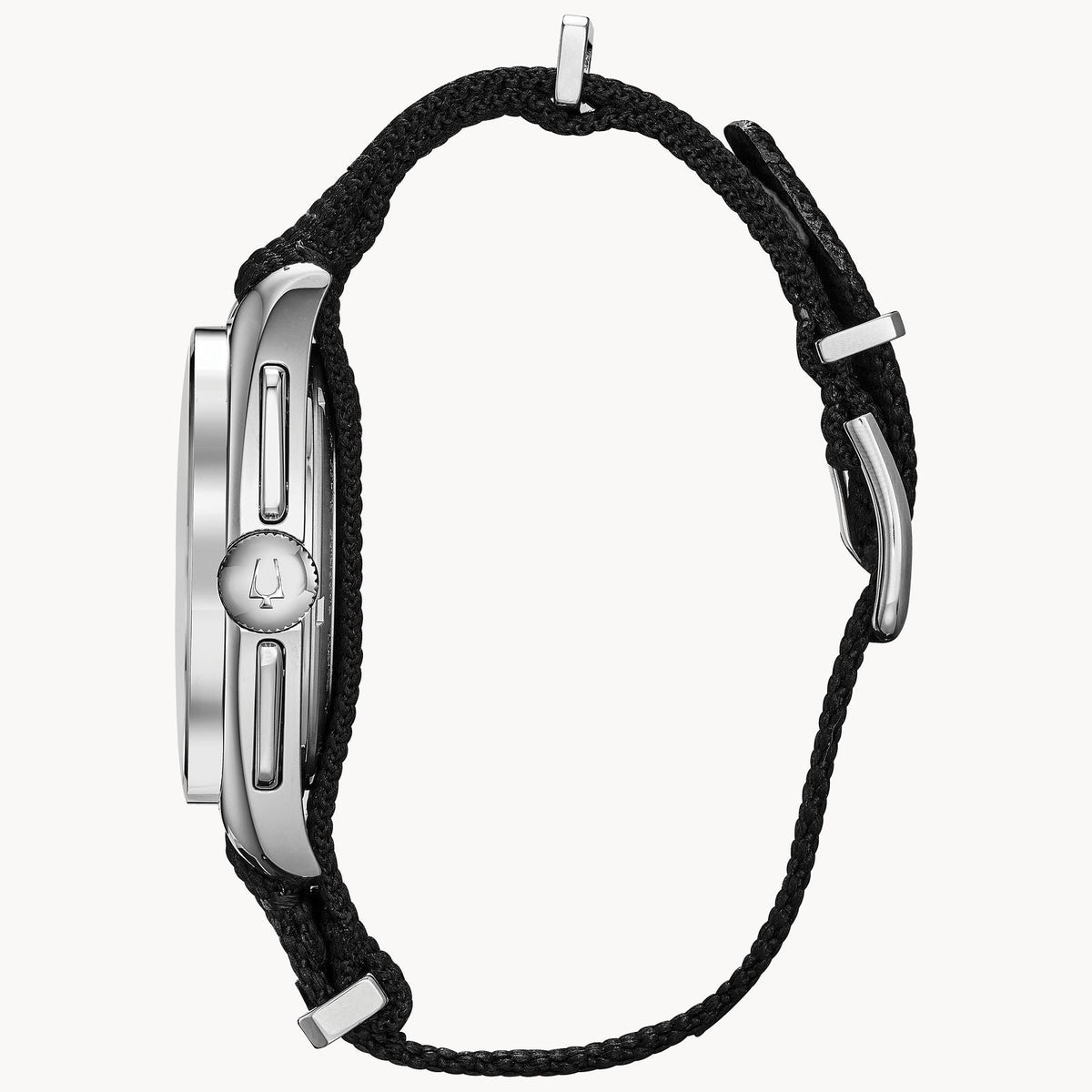 Bulova Lunar Pilot de caballero pulsera de tela 45 mm – 96A225