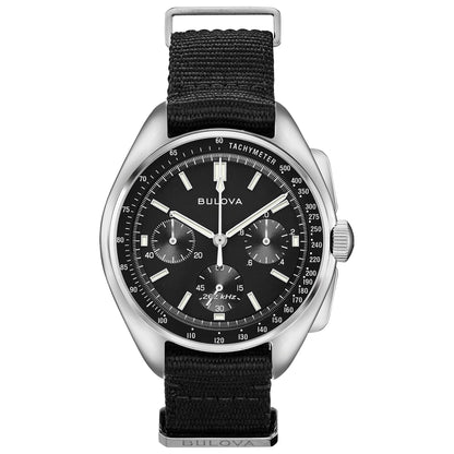 96A225 Reloj Bulova Lunar Pilot de caballero pulsera de tela 45 mm