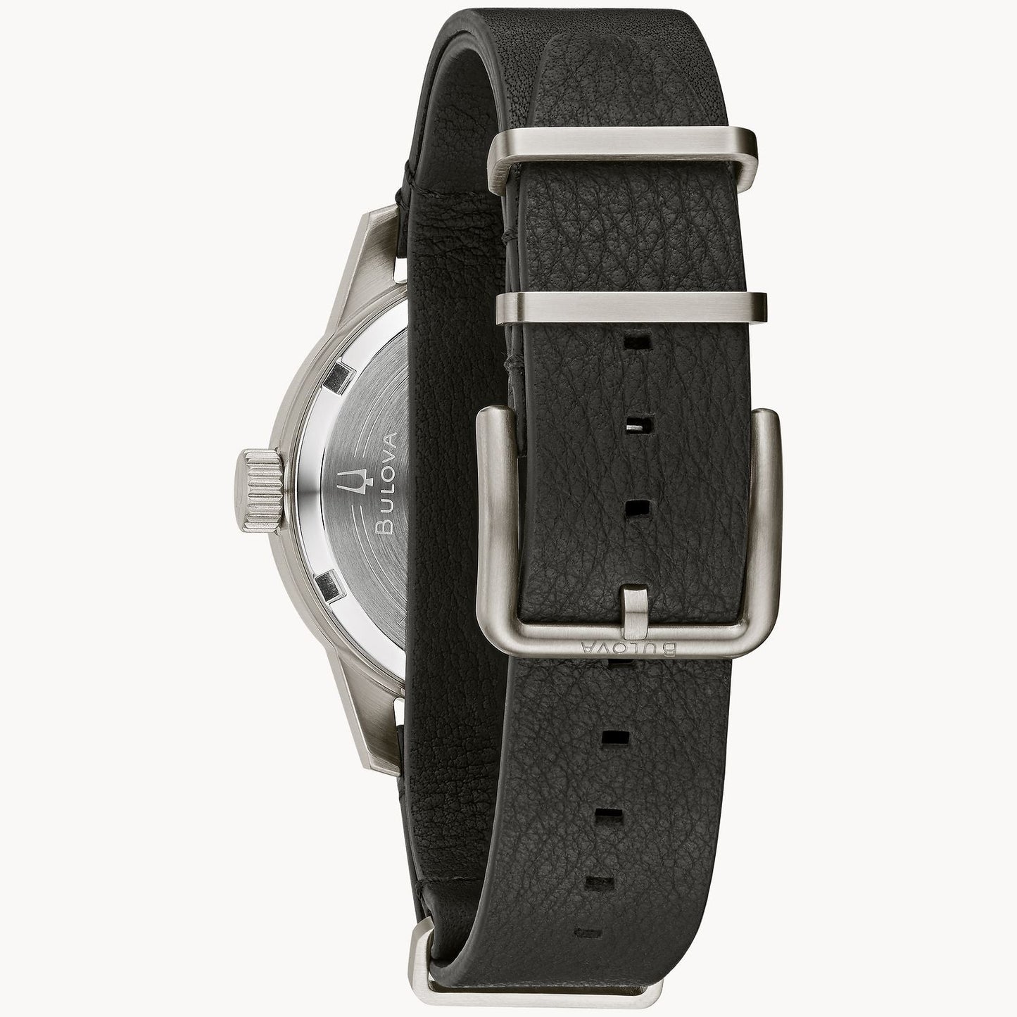 Bulova Hack Watch de hombre pulsera de piel – 96A246