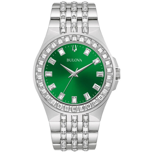 Bulova Phantom de hombre banda de acero inoxidable – 96A253