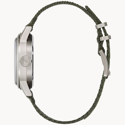 Bulova Hack Watch de caballero pulsera de tela – 96A259