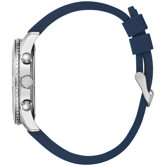 Bulova Wilton de caballero banda de caucho – 96A260
