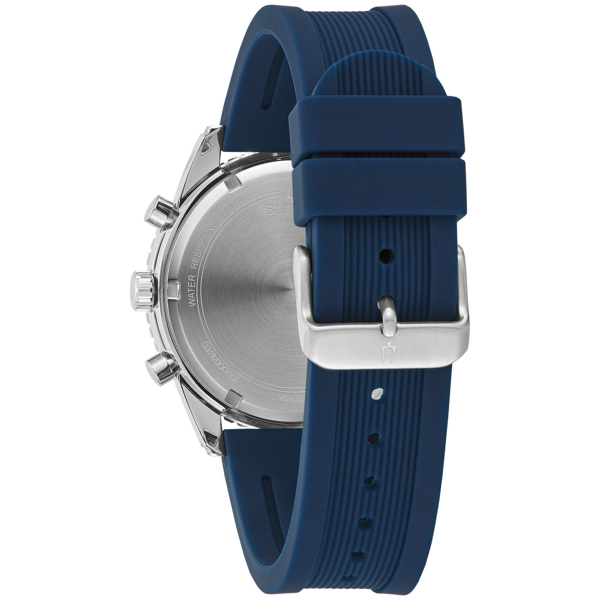 Bulova Wilton de caballero banda de caucho – 96A260