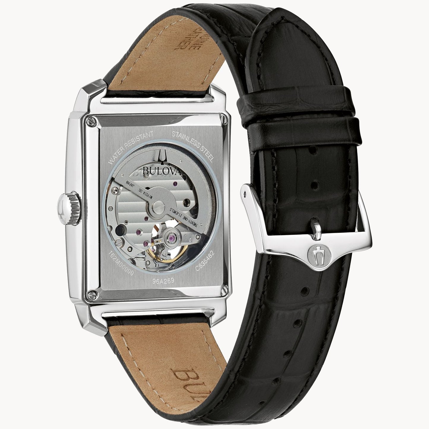96A269 Reloj Bulova Sutton de hombre banda de cuero 33 mm