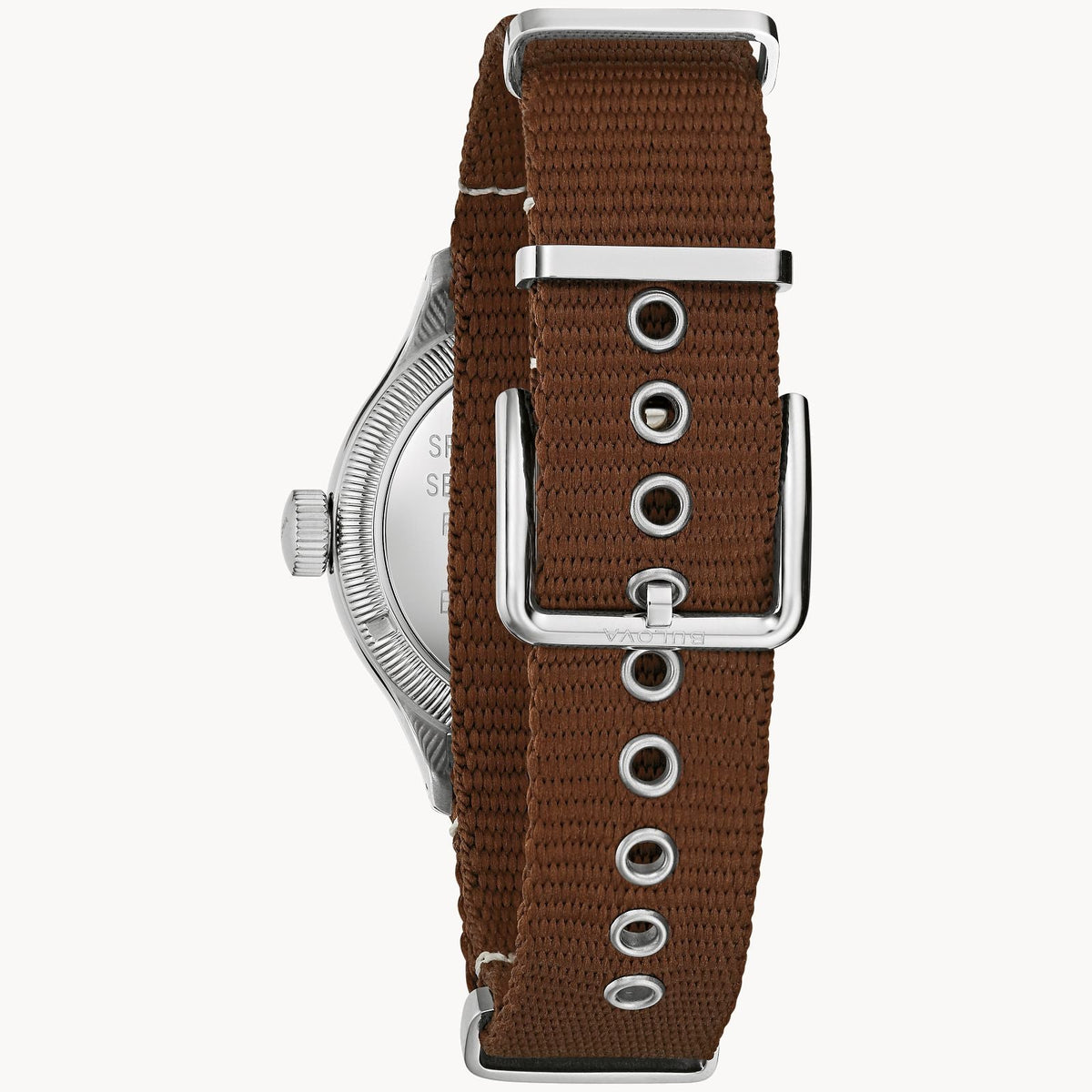 Bulova A-11 Hack Watch para caballero pulsera de tela – 96A282