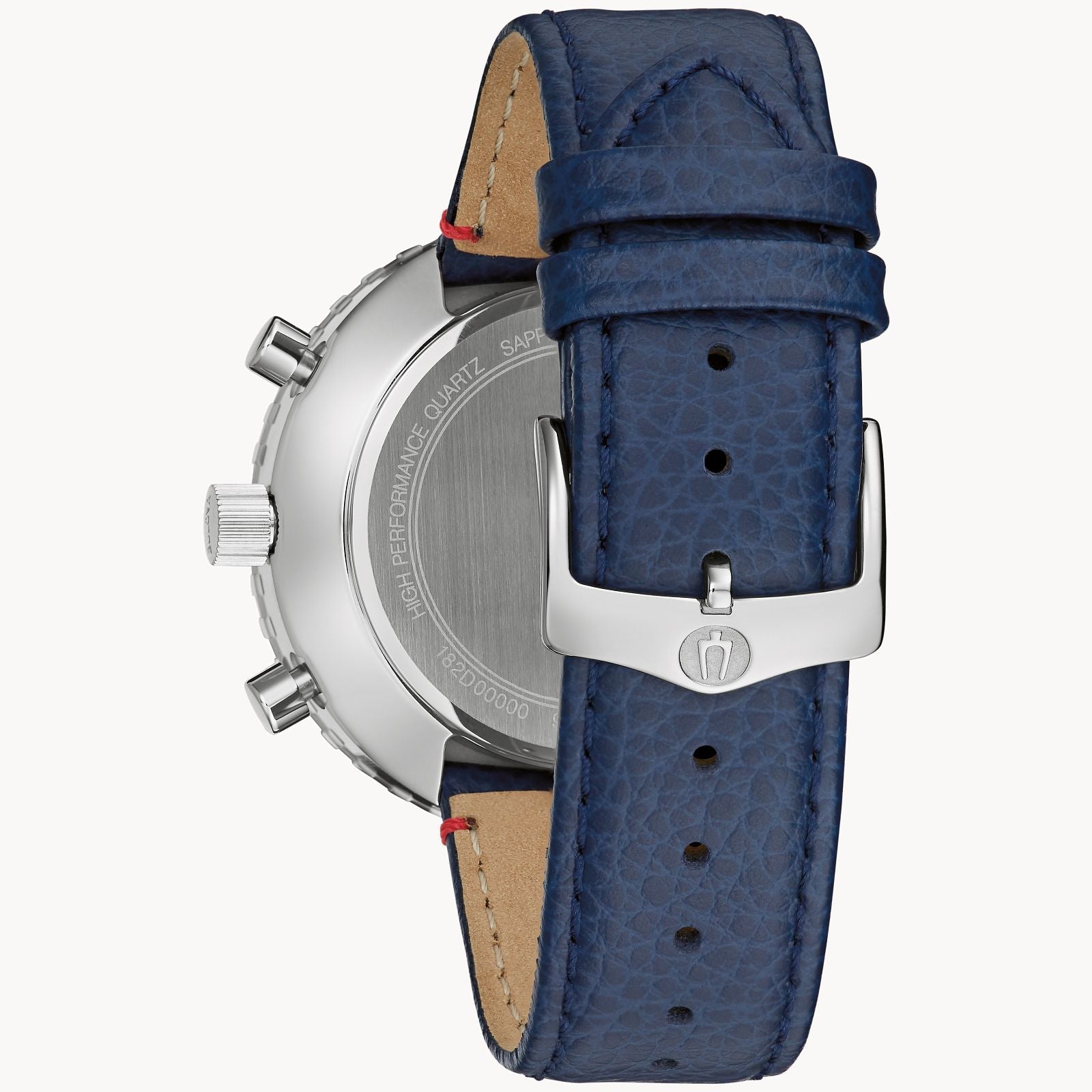Bulova Chronograph C de hombre pulsera de cuero – 96A283