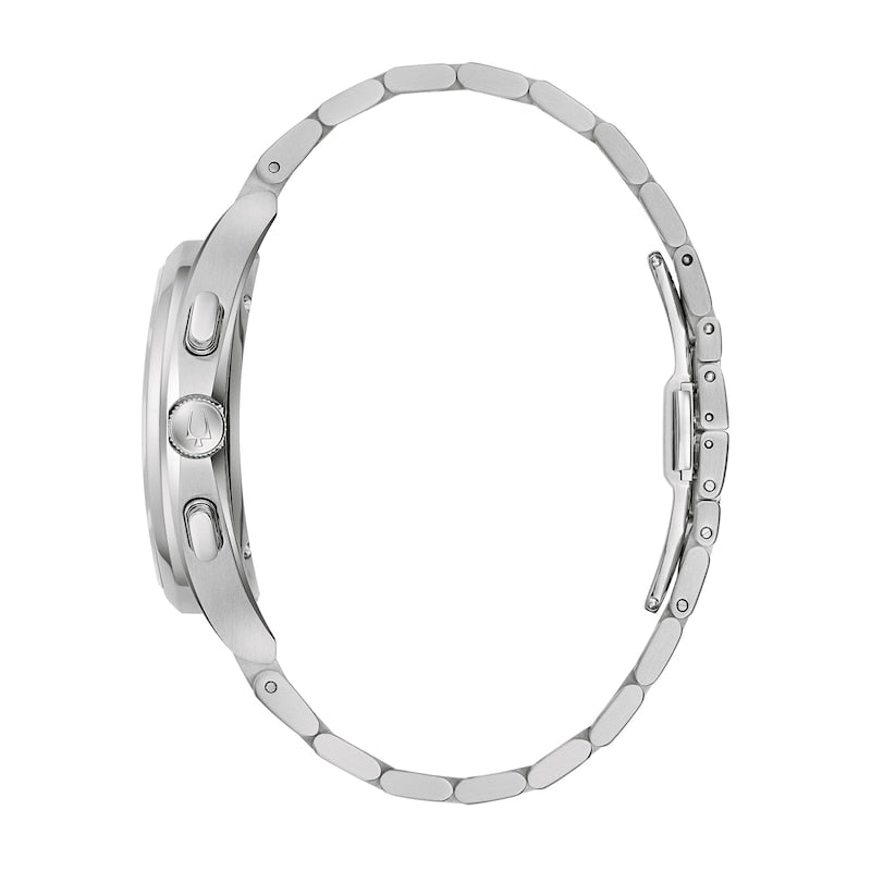 Bulova Curv de hombre banda de acero inoxidable 44mm – 96A298