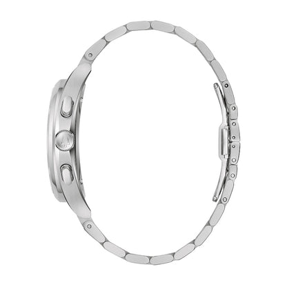 Bulova Curv de hombre banda de acero inoxidable 44mm – 96A298