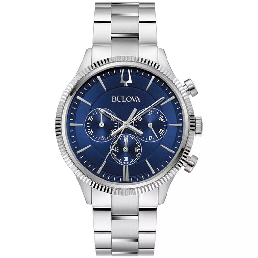 Bulova Classic de caballero banda de metal – 96A324