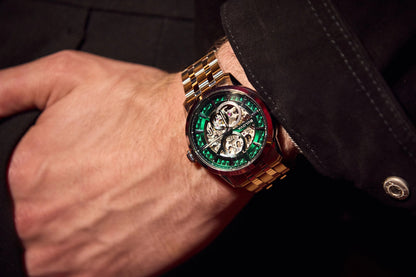 Bulova Sutton Automatico Skeleton de hombre – 96A329