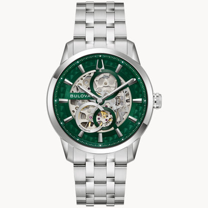 Bulova Sutton Automatico Skeleton de hombre – 96A329