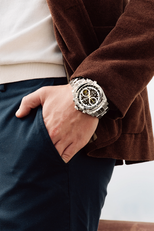 Bulova Icon de caballero correa de metal 46 mm – 96B175