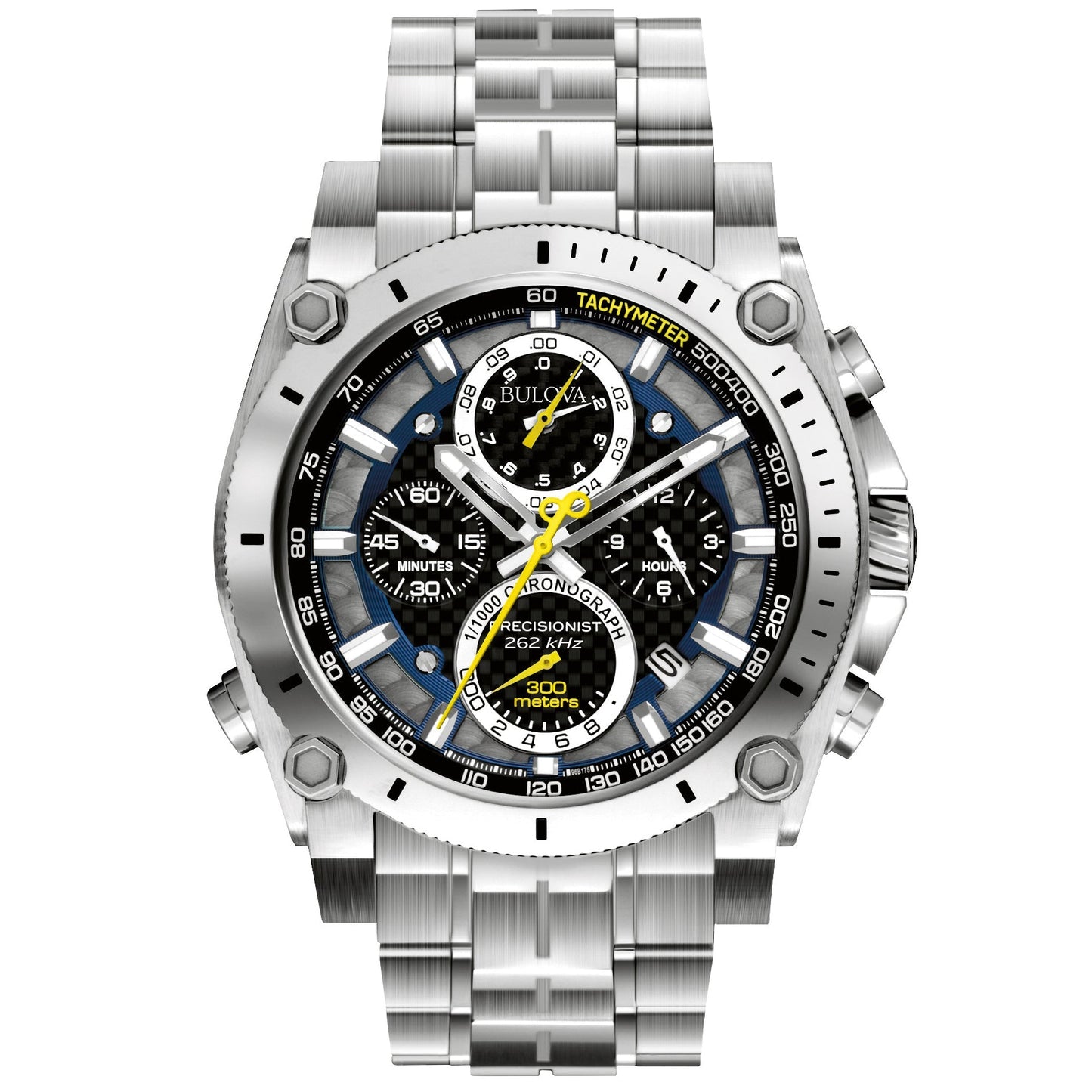 Bulova Icon de caballero correa de metal 46 mm – 96B175