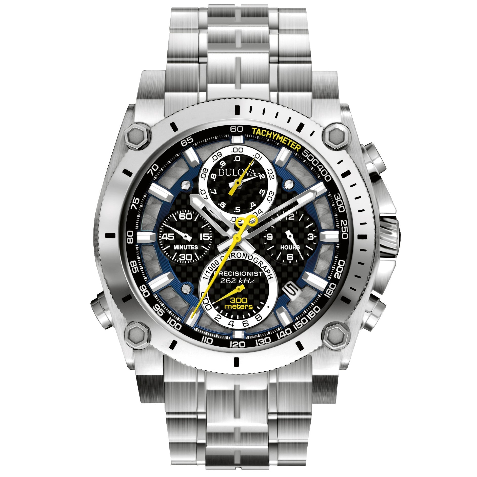 Bulova Icon de caballero correa de metal 46 mm – 96B175