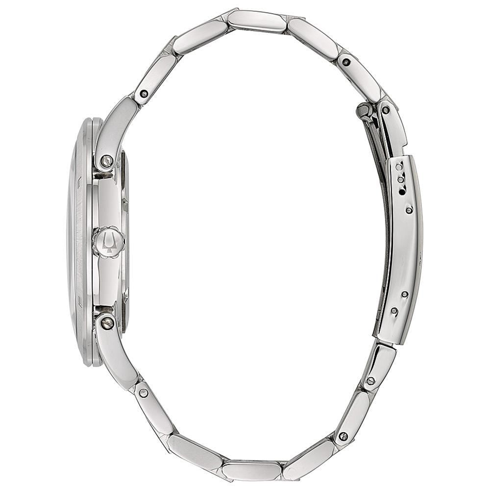 Bulova Dress de hombre correa de metal – 96B220
