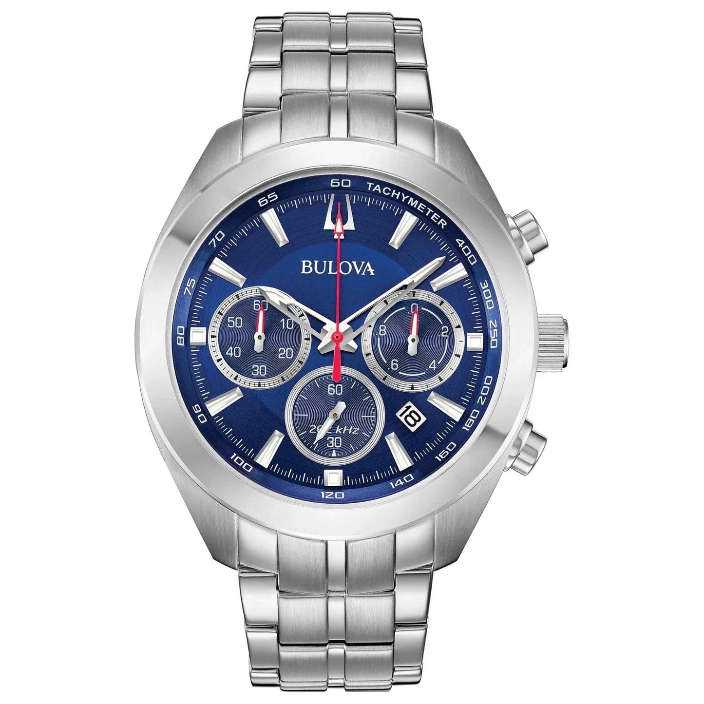 96B285 Reloj Bulova Classic de hombre banda de metal 44 mm