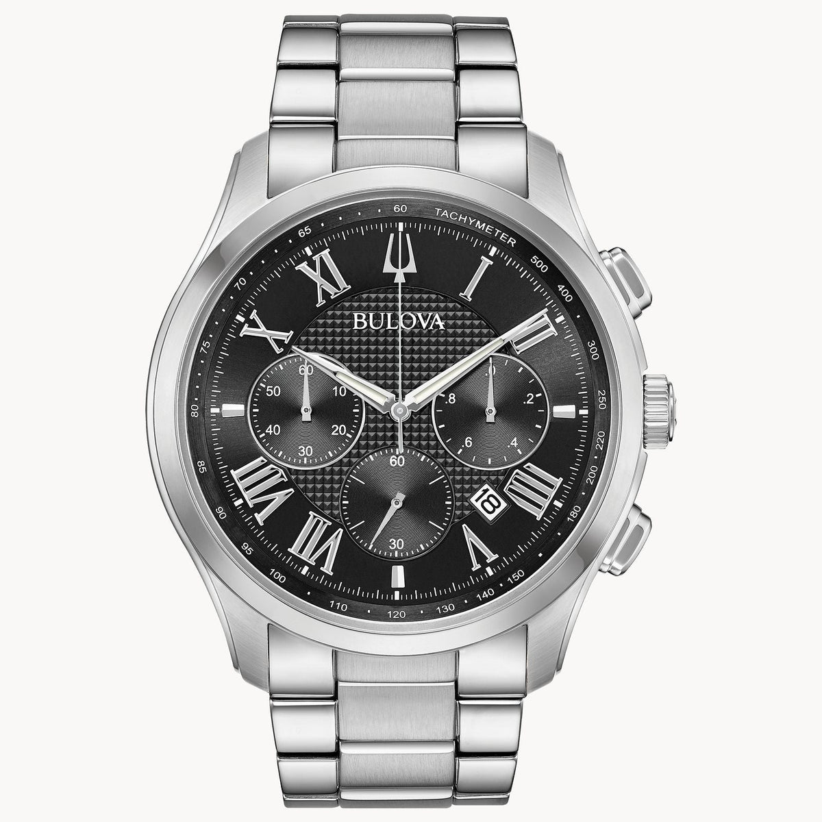 Bulova Wilton de caballero pulsera de metal – 96B288