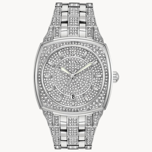 Bulova Phantom de caballero banda de metal – 96B296