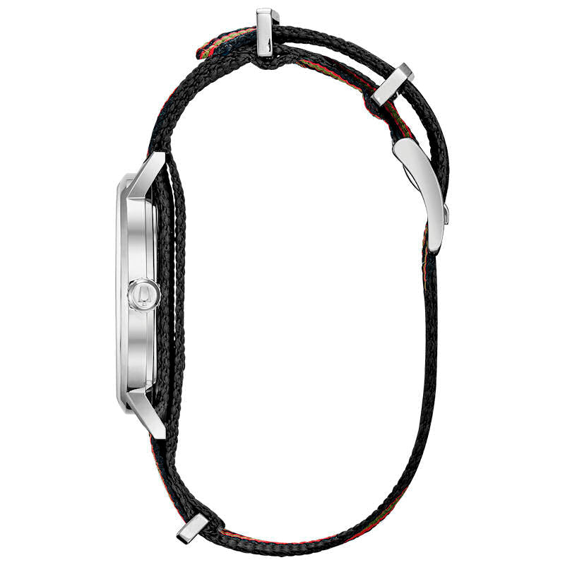 Bulova Aerojet de hombre correa de tela – 96B317
