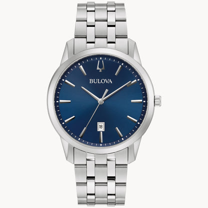 Bulova Sutton de hombre banda de metal 40 mm – 96B338