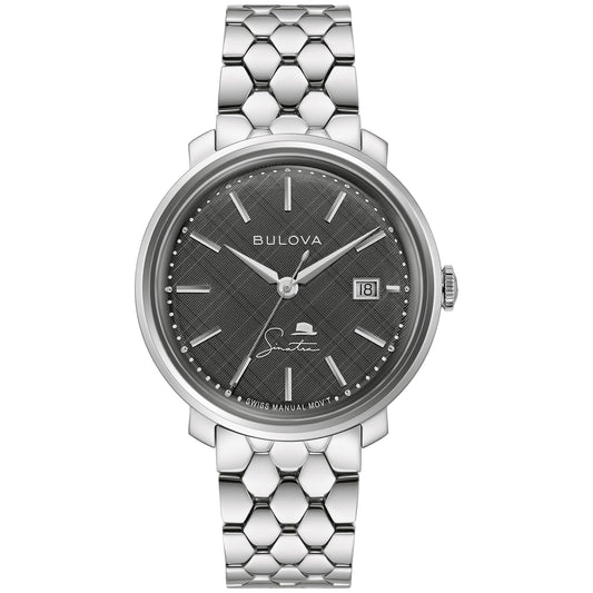Bulova Frank Sinatra de hombre correa de metal – 96B346