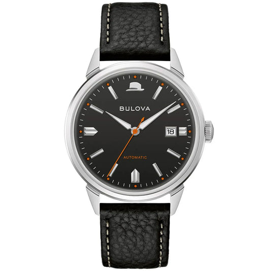 Bulova Frank Sinatra Summer Wind de hombre banda de piel 40 mm – 96B381